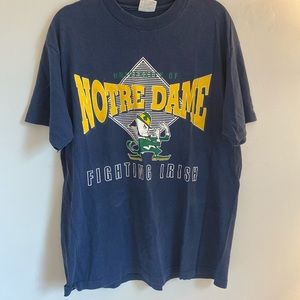 Vintage College Notre Dame T-Shirt